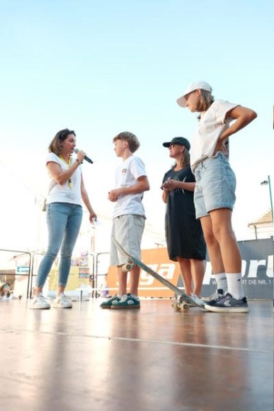 Tag des Sports Bühne